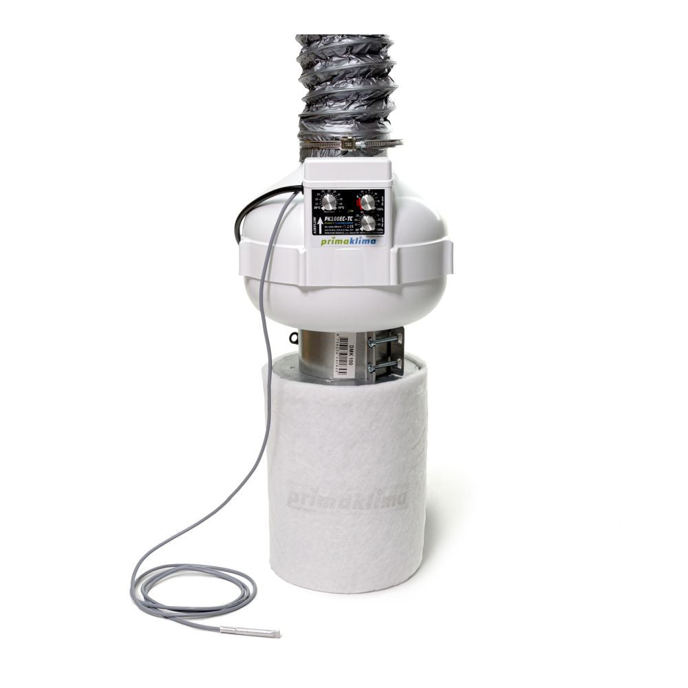 Prima Klima Ventilation PKVS Set PK100EC-TC Temperature Controlled, 580 m3/h front view