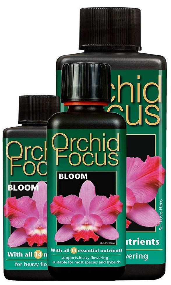 Growth Technology Orchid Focus Bloom 1 l na orchideje boční pohled
