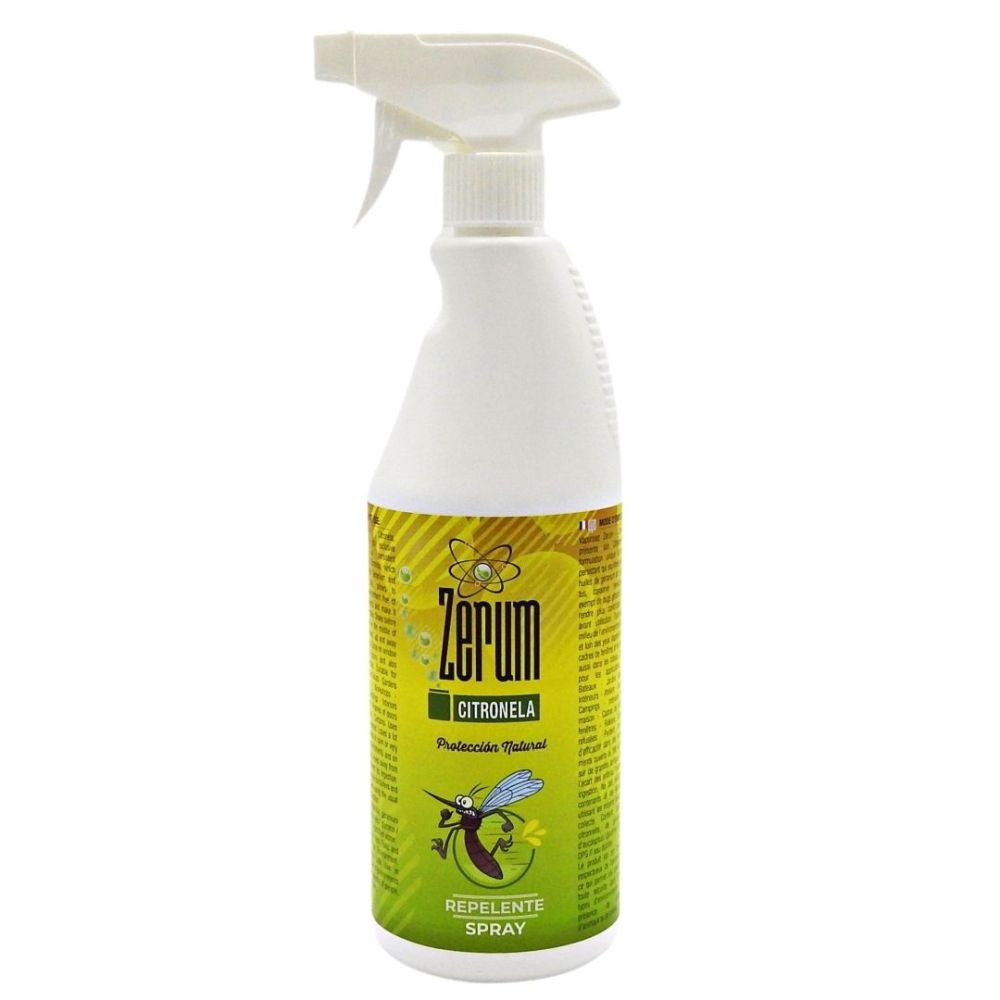 Zerum PRO Spray Citronela Repelent, 750 ml widok z tyłu