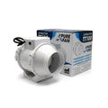 Pure Factory Fan TT 100 - 145/187 m3/h pohled zepředu