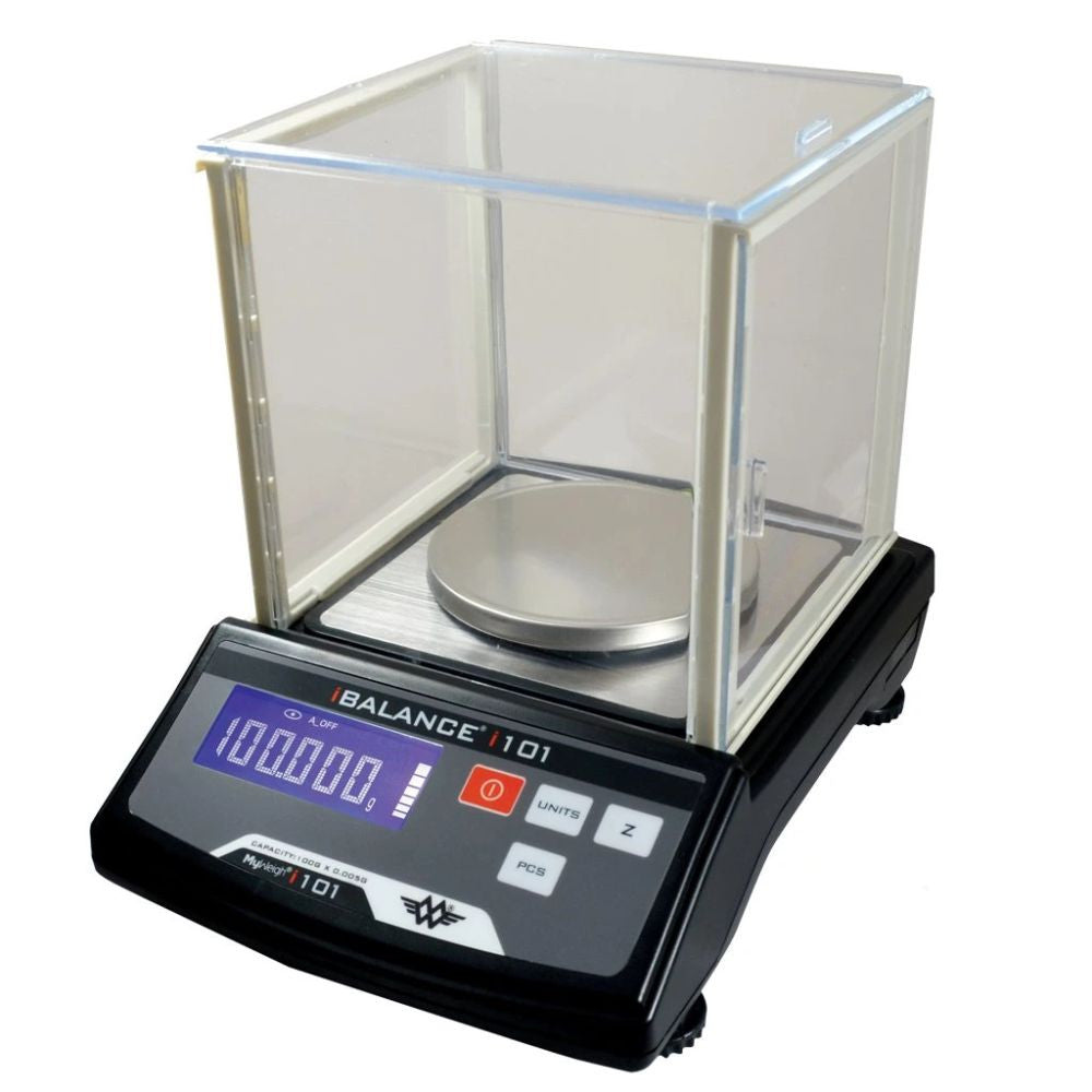 Digitální váha My Weigh iBalance 101 - 100 g x 0.005 g pohled zepředu