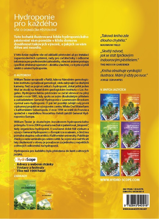 William Texier - Hydroponie pro každého boční pohled