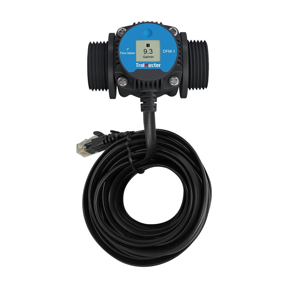 Trolmaster 1" Digital Flow Meter (DFM-1) bagsideudsigt