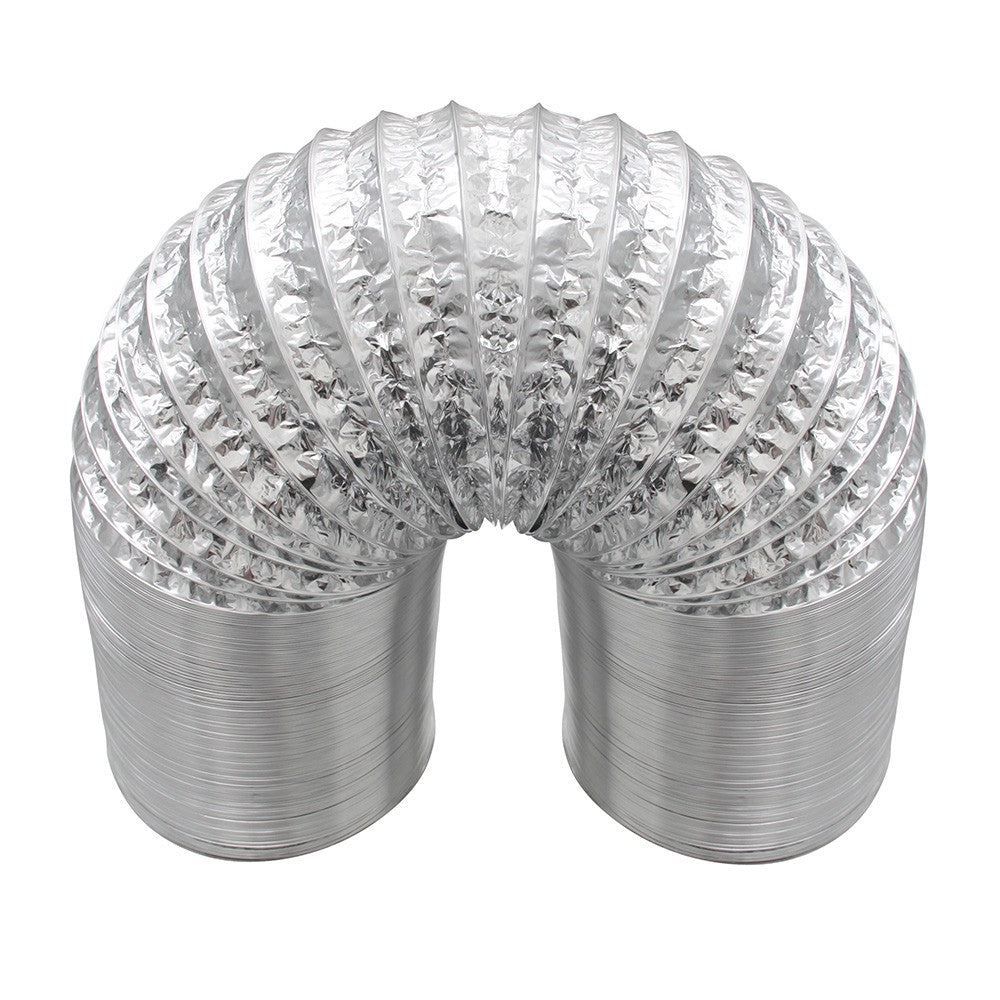 Alu PVC 200 mm ventilační potrubí, box 10 m pohled zepředu