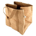 U Gro Pot carré renforcé en jute avec 30x30x30 cm - 30 l vue de face