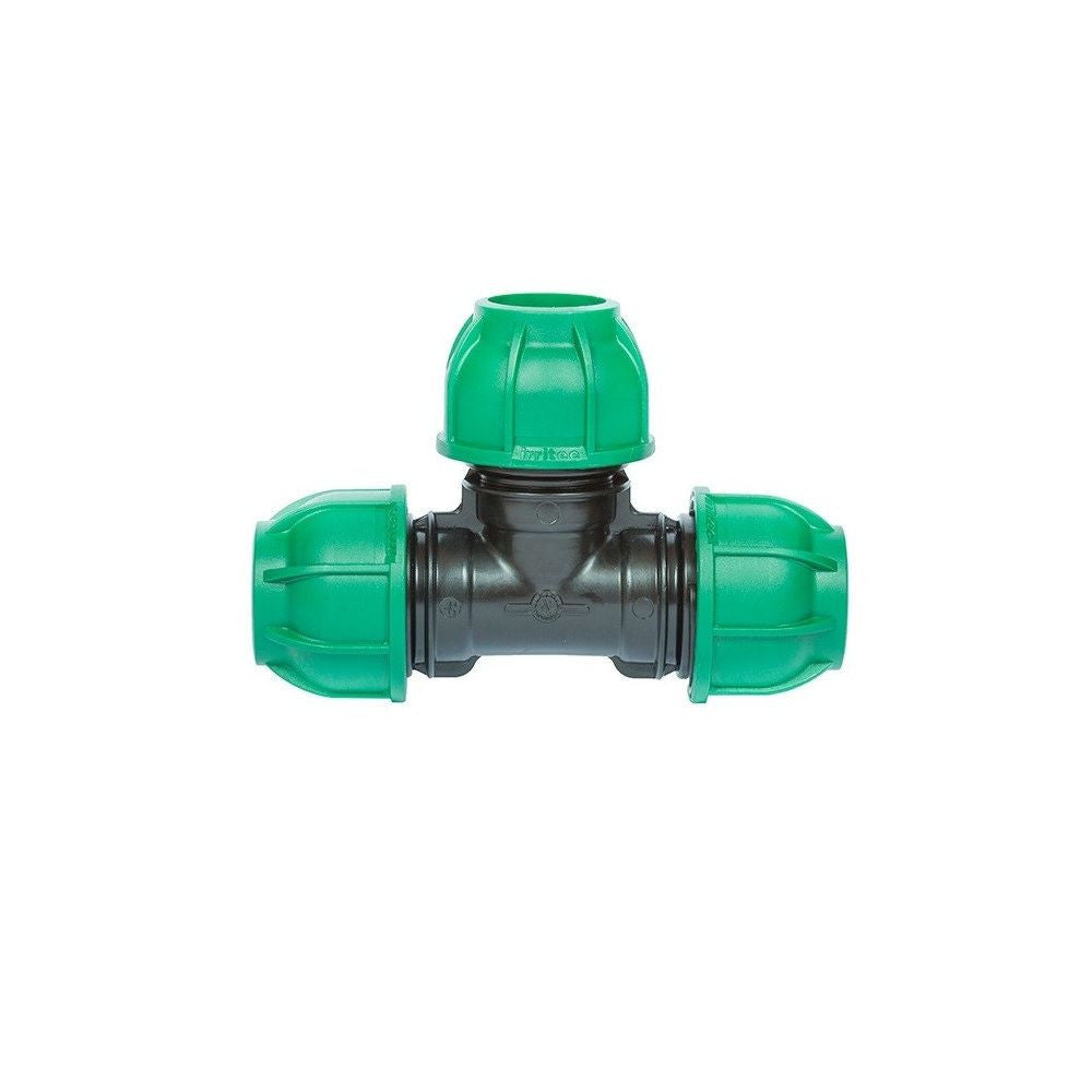 CONNECTO PE spojka svěrná typ T, 16 mm pohled zepředu