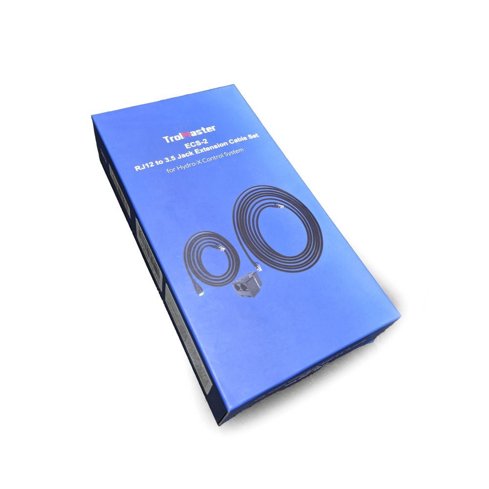 Trolmaster RJ12 to 3.5 Jack Extension Cable Set (ECS-2) front view