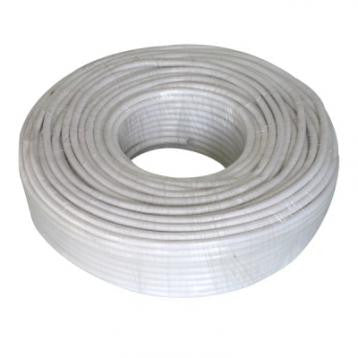 Kabel 3x2,5 mm bílý bez zástrčky 1 m boční pohled