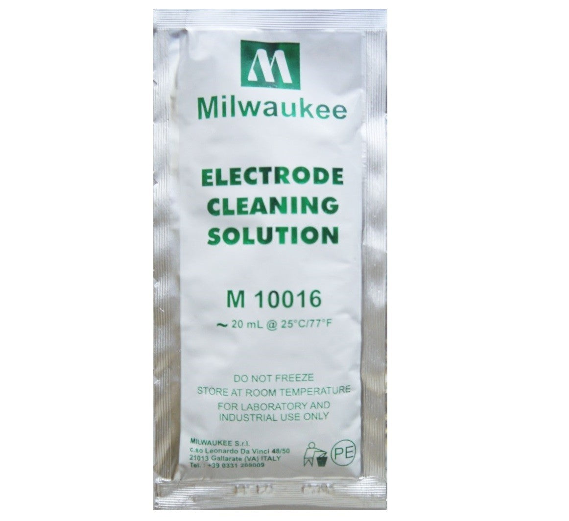 Milwaukee Cleaning Solution 20 ml, čistící roztok HCl boční pohled