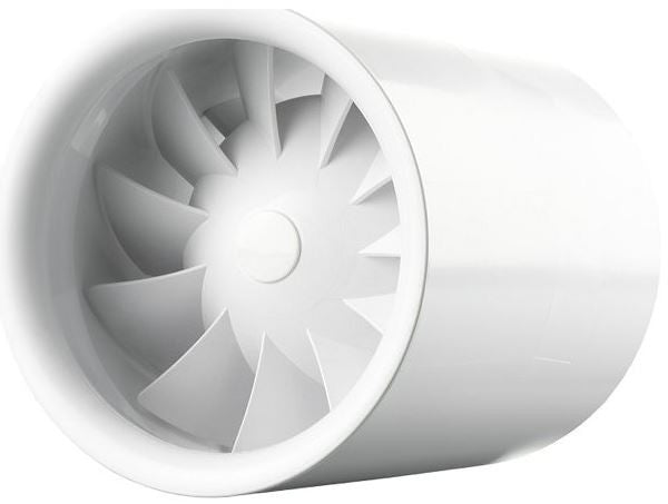 Ventilateur Vents Quietline 125 mm - 197 m3/h, vue de côté