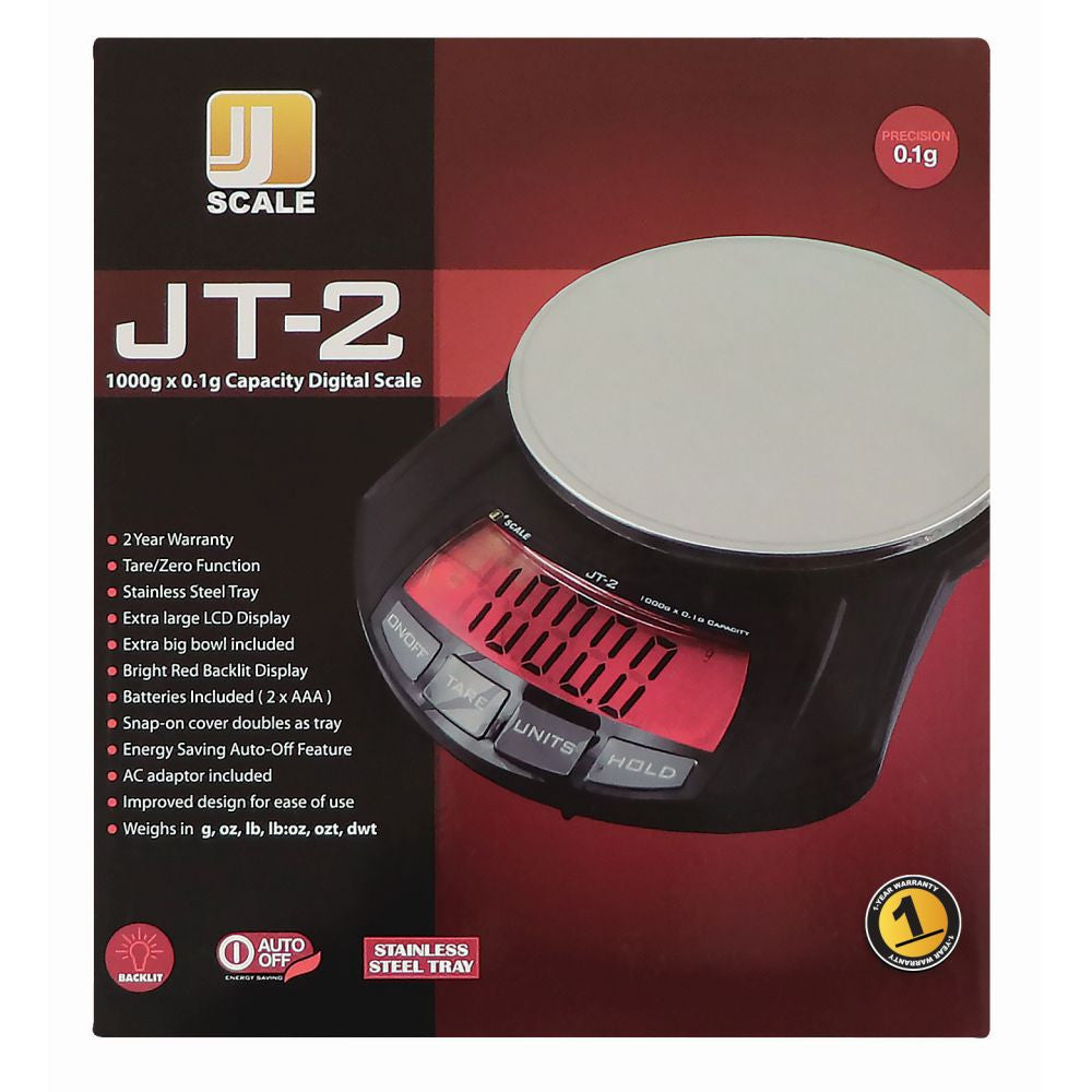 Stolní váha J-Scale JT2 - 1000 g x 0.1 g druhý boční pohled
