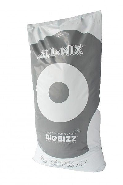 Biobizz All Mix 20 l, organický substrát pohled zezadu