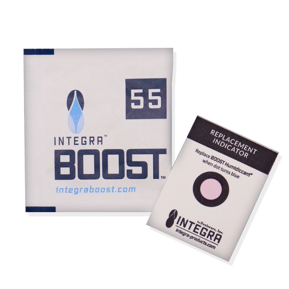 Integra Boost 8 g, 55% vlhkost, BOX 300 ks pohled zepředu