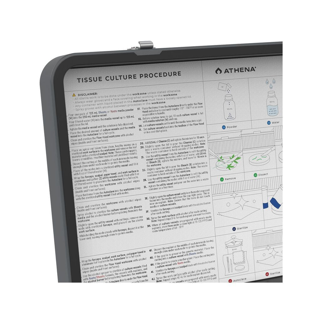 Athena Tissue Culture Kit druhý boční pohled