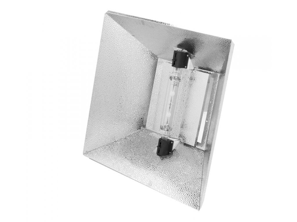 Lumatek stínidlo Tekken Pro Reflector Hammertone pro DE výbojky 1000W 400V a 630W CMH boční pohled