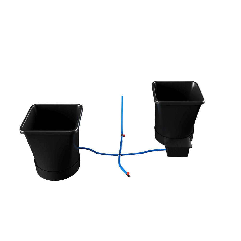 Autopot 1Pot XL, 2 květináče bez nádrže (Aquavalve5) pohled zepředu