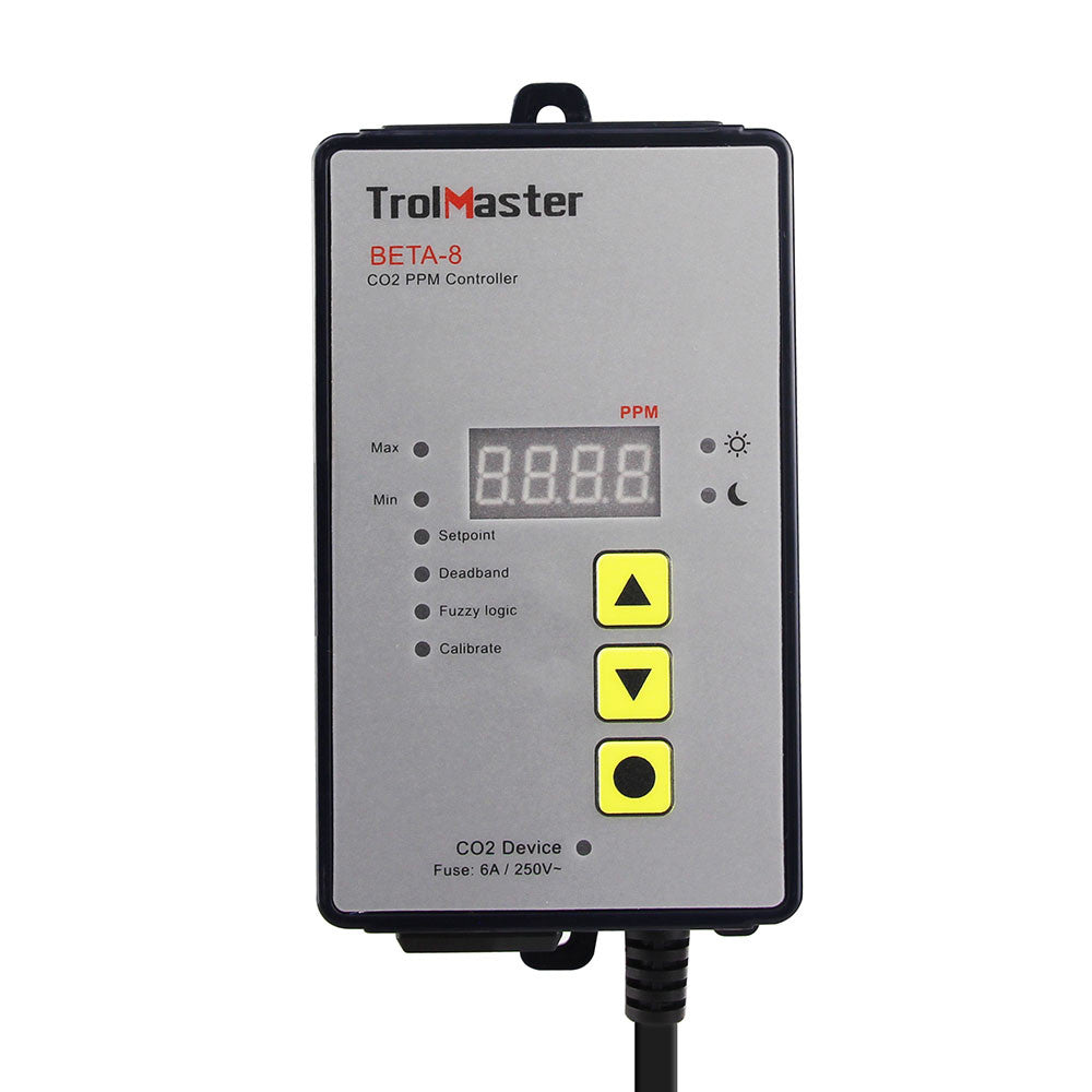 Trolmaster Digital CO2 PPM controller Beta-8 - sans adaptateur (fiche Schuko DE) vue arrière