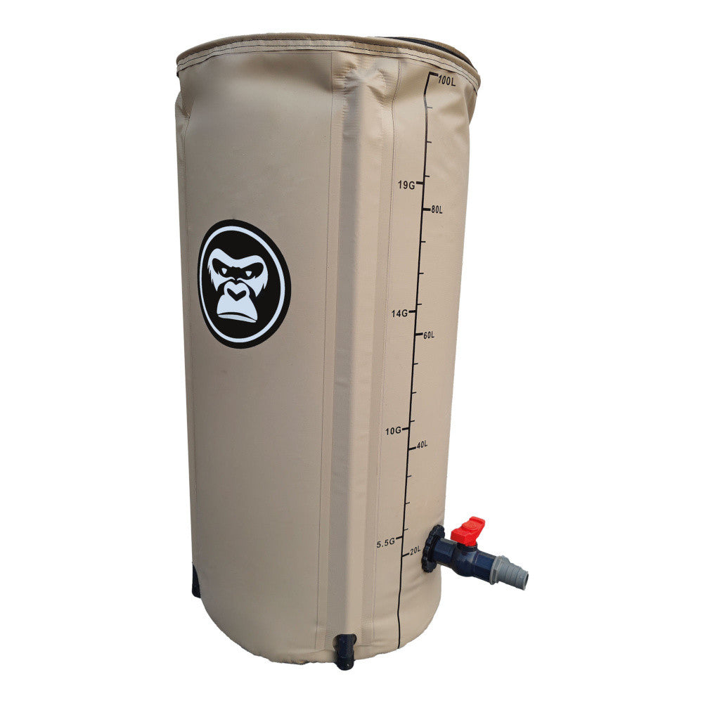 Gorilla FlexPro Water Tank nádrž na vodu 100 l (s ventilem 16 mm) boční pohled