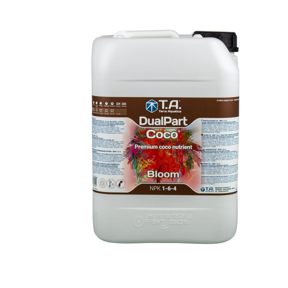 Terra Aquatica DualPart Coco Bloom 10 l pohled zepředu