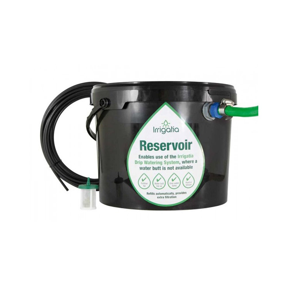 Irrigatia automatická nádrž na vodu pohled zepředu