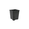 Plastic planter 7x7x8 cm - 0.35 l front view