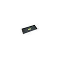 Garland plastic tray Tray Black Value 100x40x5 cm front view