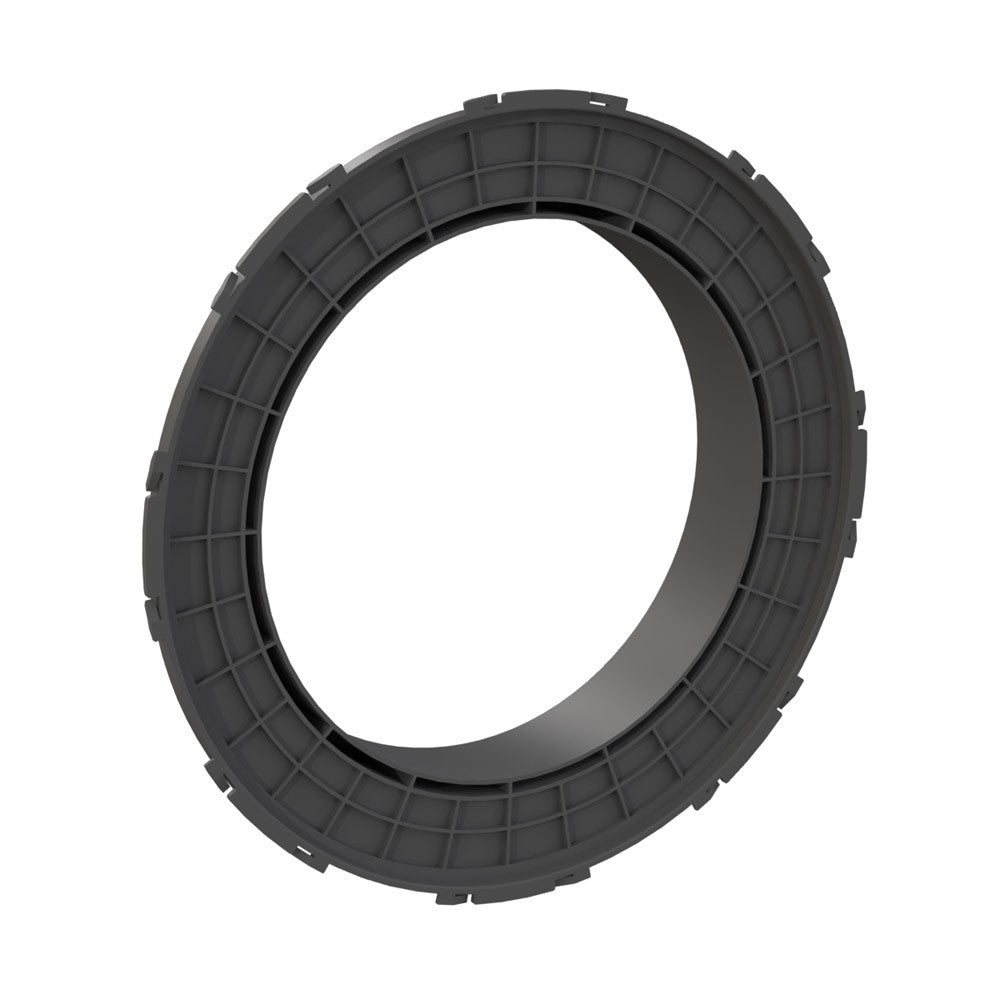 Secret Jardin Connector 200 mm - konektor pro Ducting Flange 25 mm (Dark Room) boční pohled