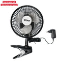 GENT Clip Fan 5W, clip-on fan diameter 15 cm front view