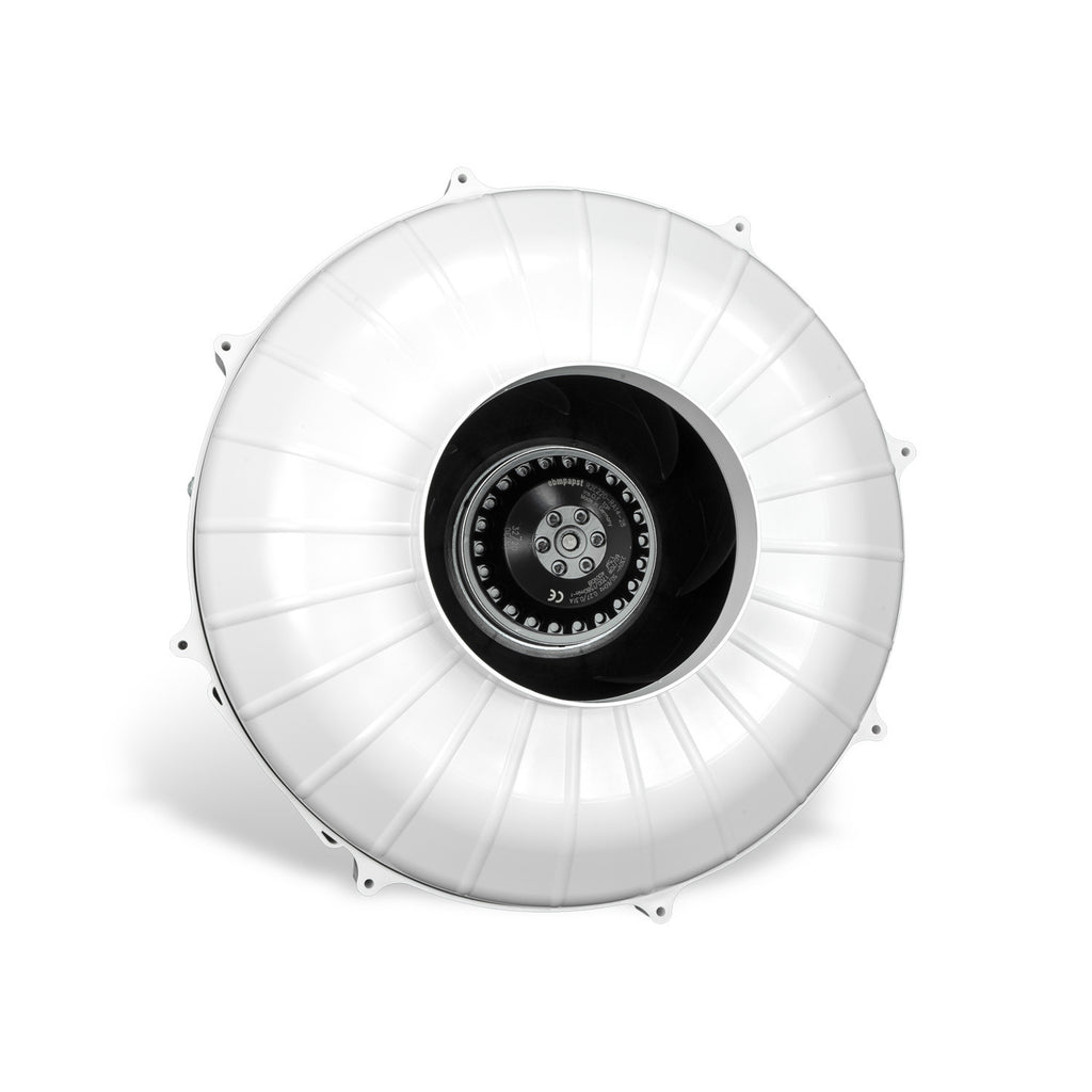 Prima Klima ventilator PK160-2 160 mm - 420/800 m3/u, 2-trapps ander zijdelings aanzicht