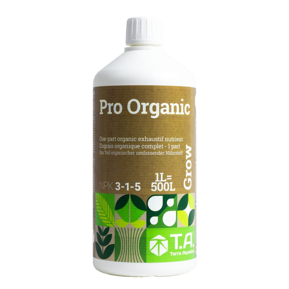 Terra Aquatica Pro Organic Grow 500 ml Vorderansicht
