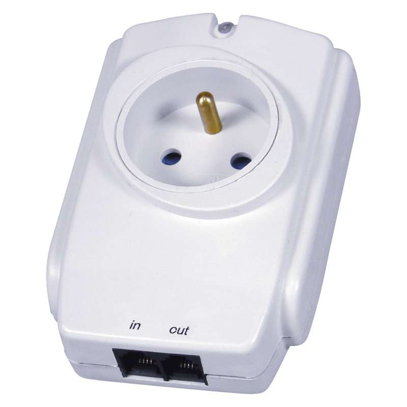 Emos přepěťová ochrana 918J boční pohled