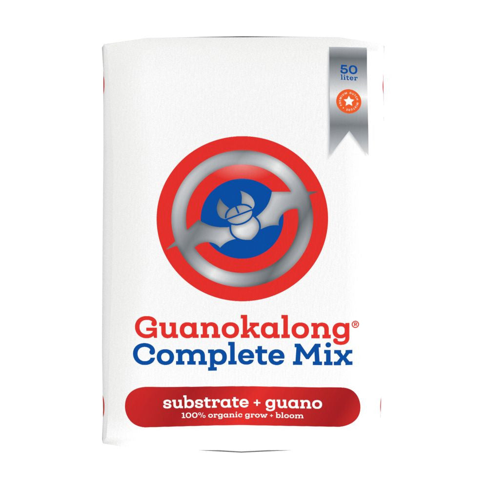 Guanokalong Complete Mix 50 l, pěstební substrát pohled zepředu