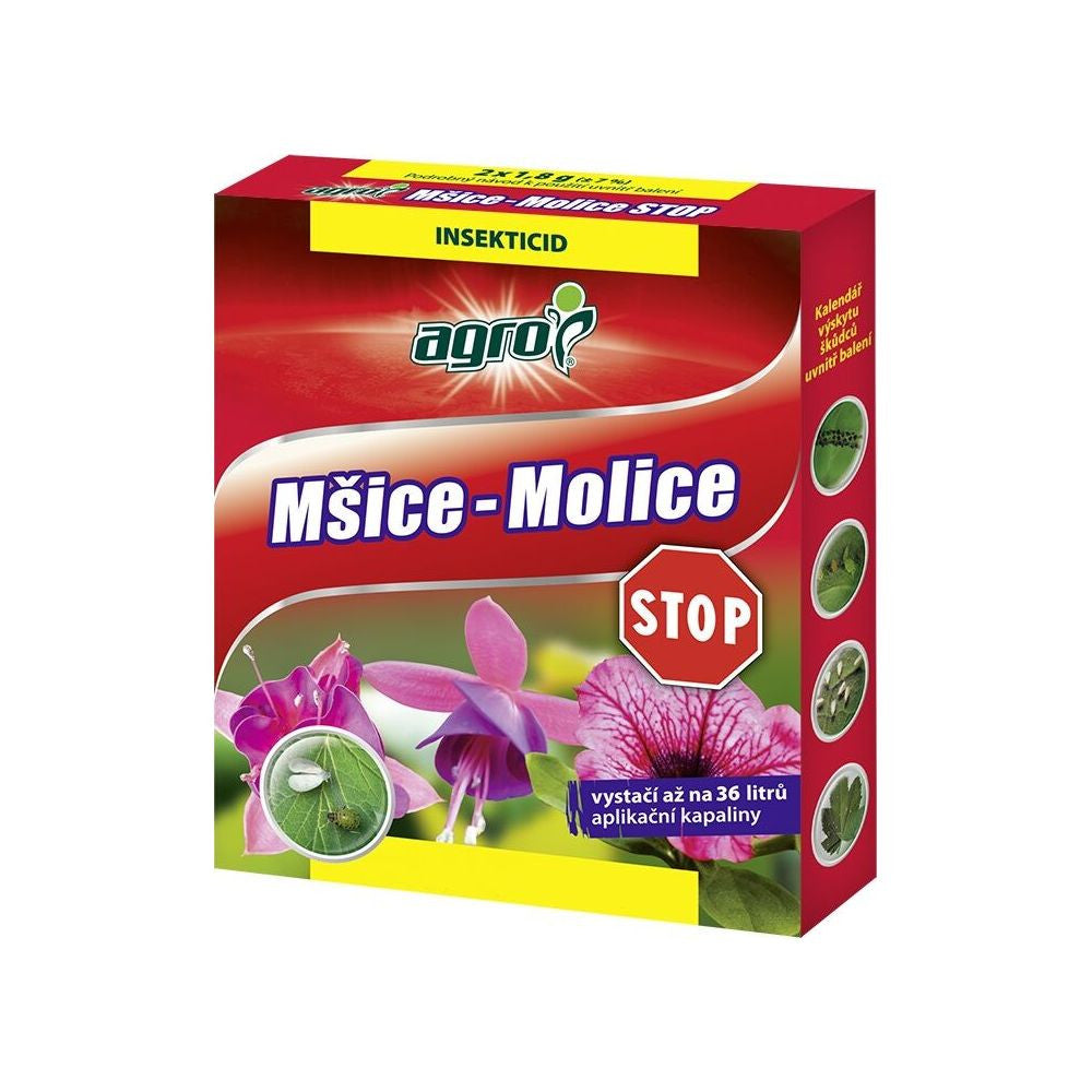 Agro Mšice - Molice STOP 2x 1,8 g pohled zepředu