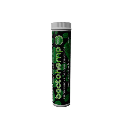 Agrobacterias Bactohemp, organiczny stymulant 8 szt., tabletki widok z przodu