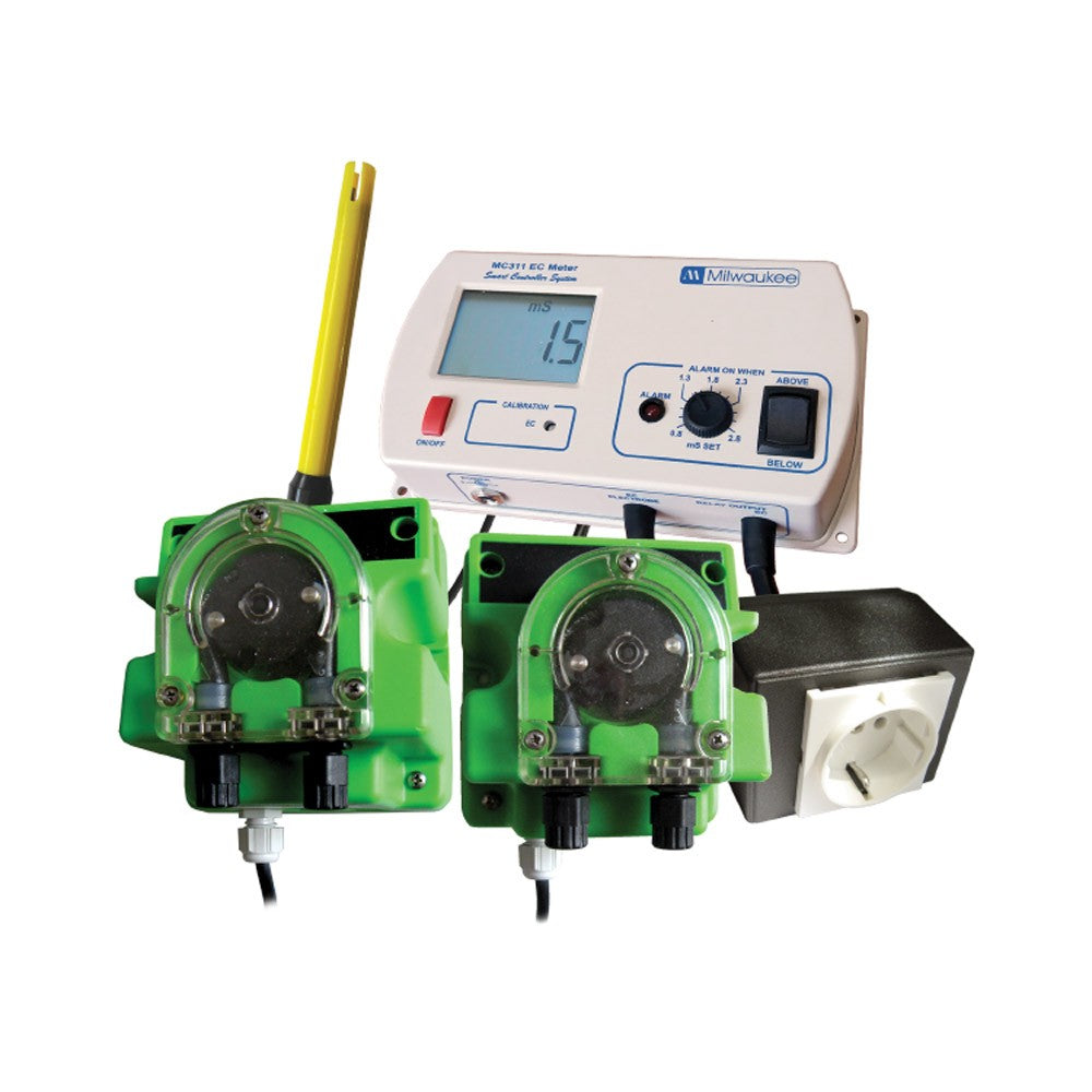 Milwaukee MC745 automatická EC regulace (dvě čerpadla) boční pohled