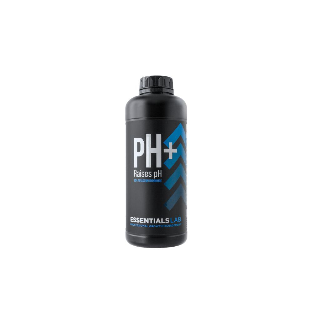 Essentials LAB pH plus 1 l, 50% hydroxid pohled zepředu