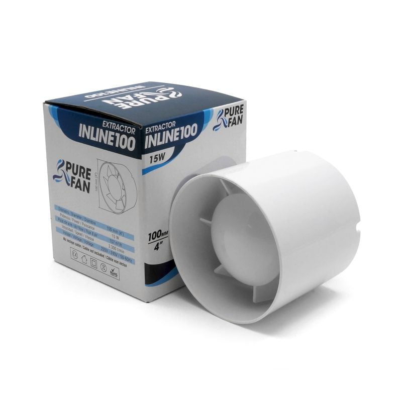 Pure Factory VKO 100, 107 m3/h, vue latérale