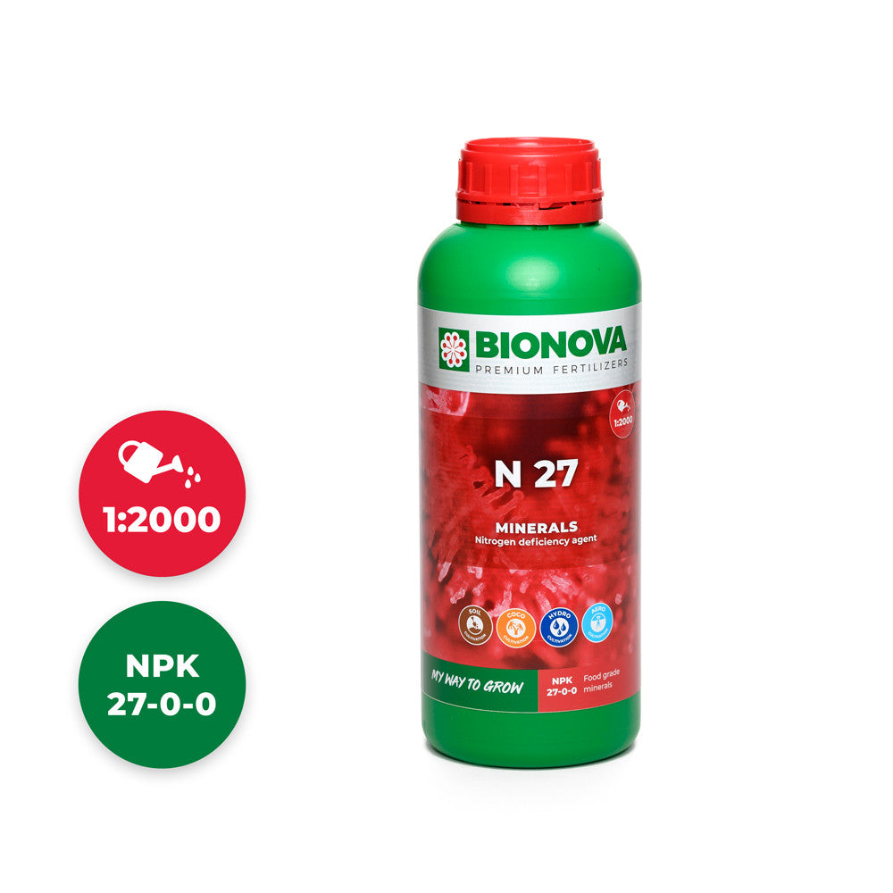 BioNova N 27 (dusík) 1 l pohled zepředu