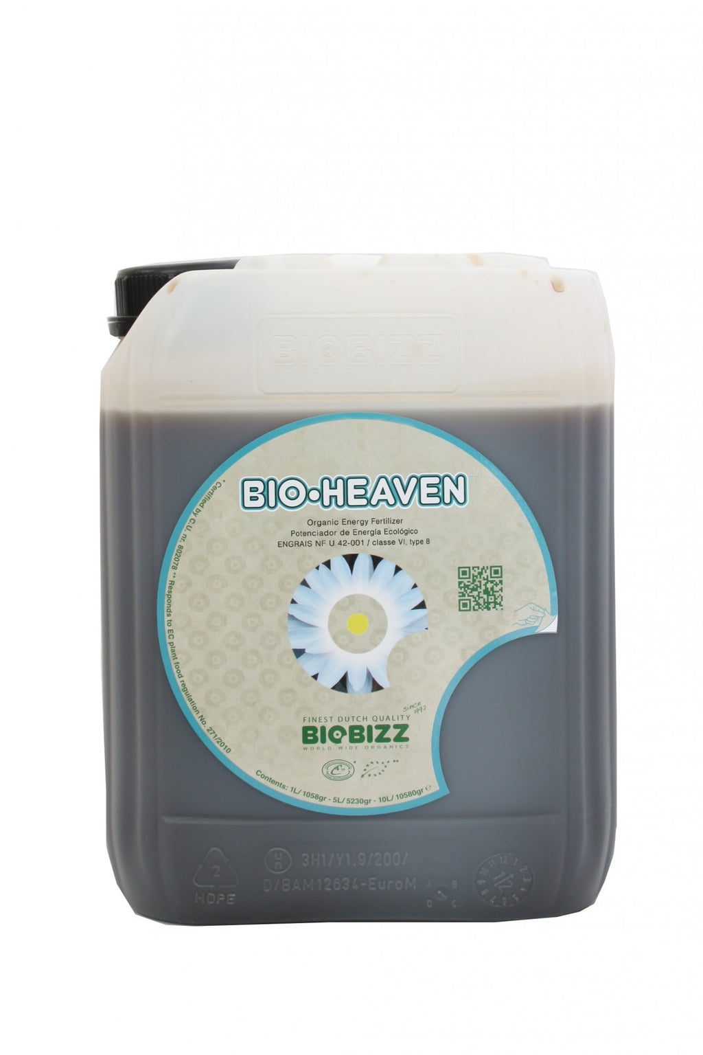 Biobizz Bio Heaven 10 l boční pohled