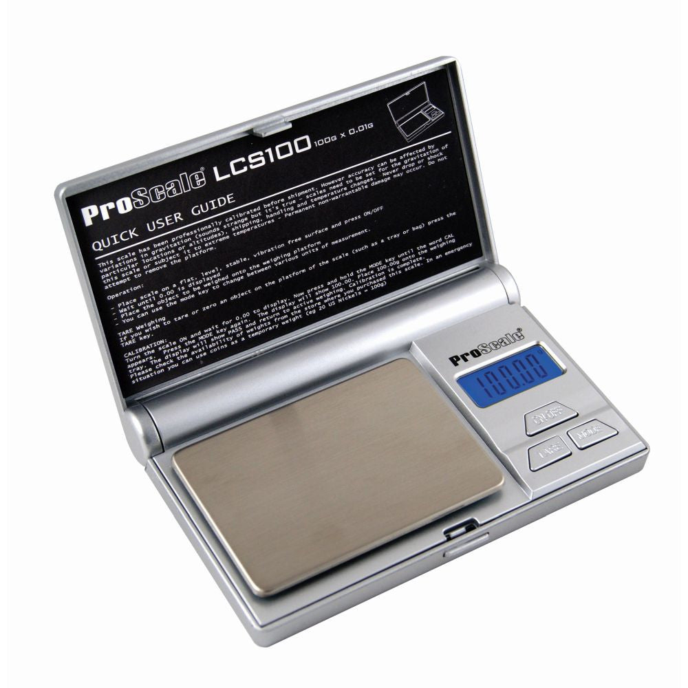 Digitální váha Proscale - LCS 100 g x 0.01 g pohled zepředu