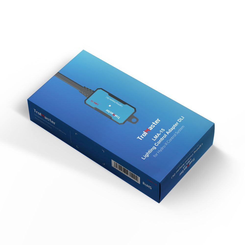 Trolmaster Lighting Control Adapter DLI pro Hydro-X Control System (LMA-15) pohled zepředu