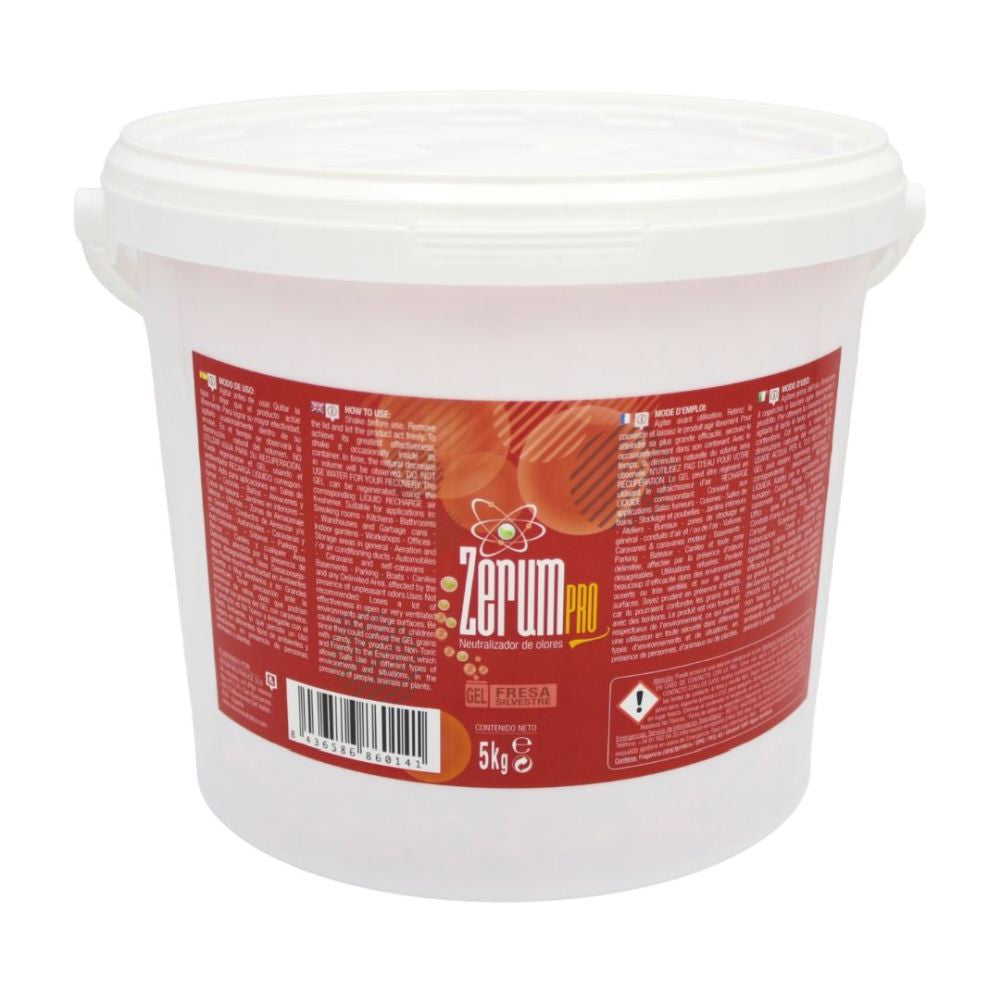 Zerum PRO Gel Lesní jahoda, 5 kg pohled zepředu