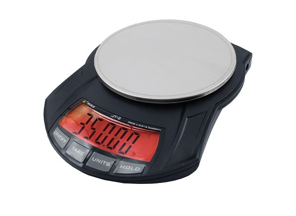 Stolní váha J-Scale JT2 - 350 g x 0.01 g boční pohled