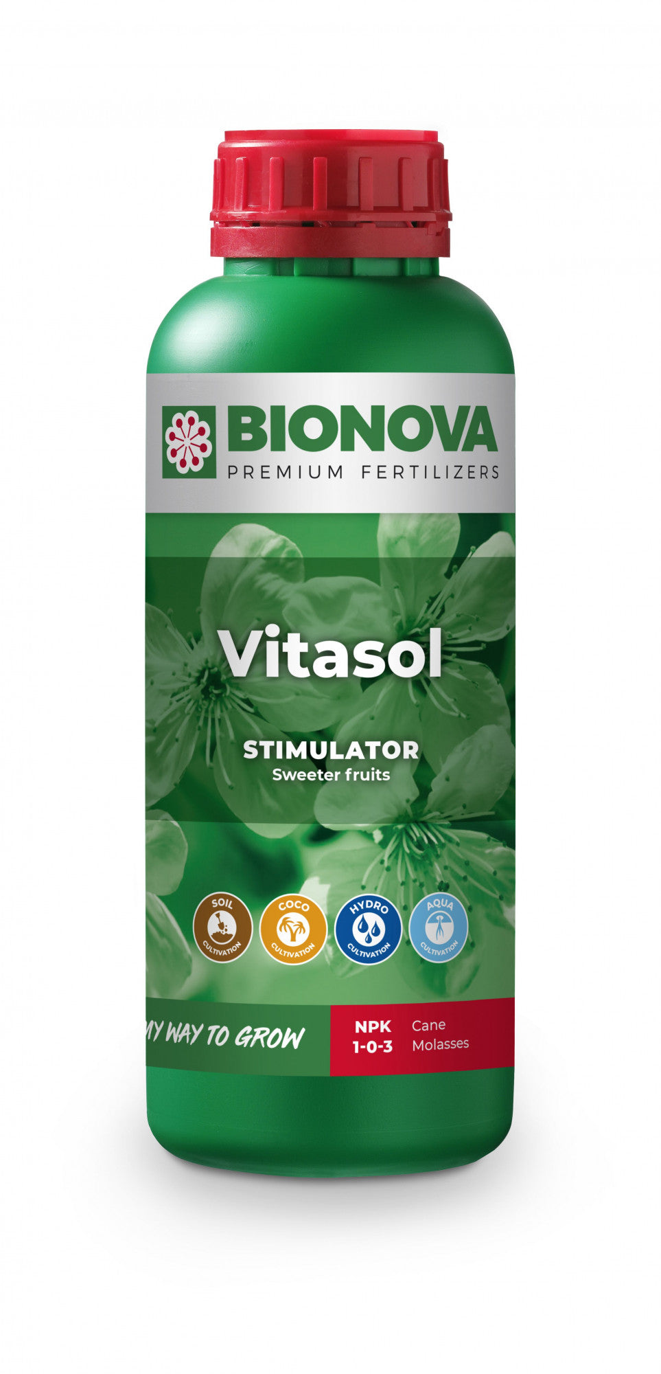 BioNova VitaSol 1 l boční pohled
