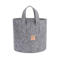 Dirt Bag Grey Textilübertopf 28x24 cm - 16 l Vorderansicht