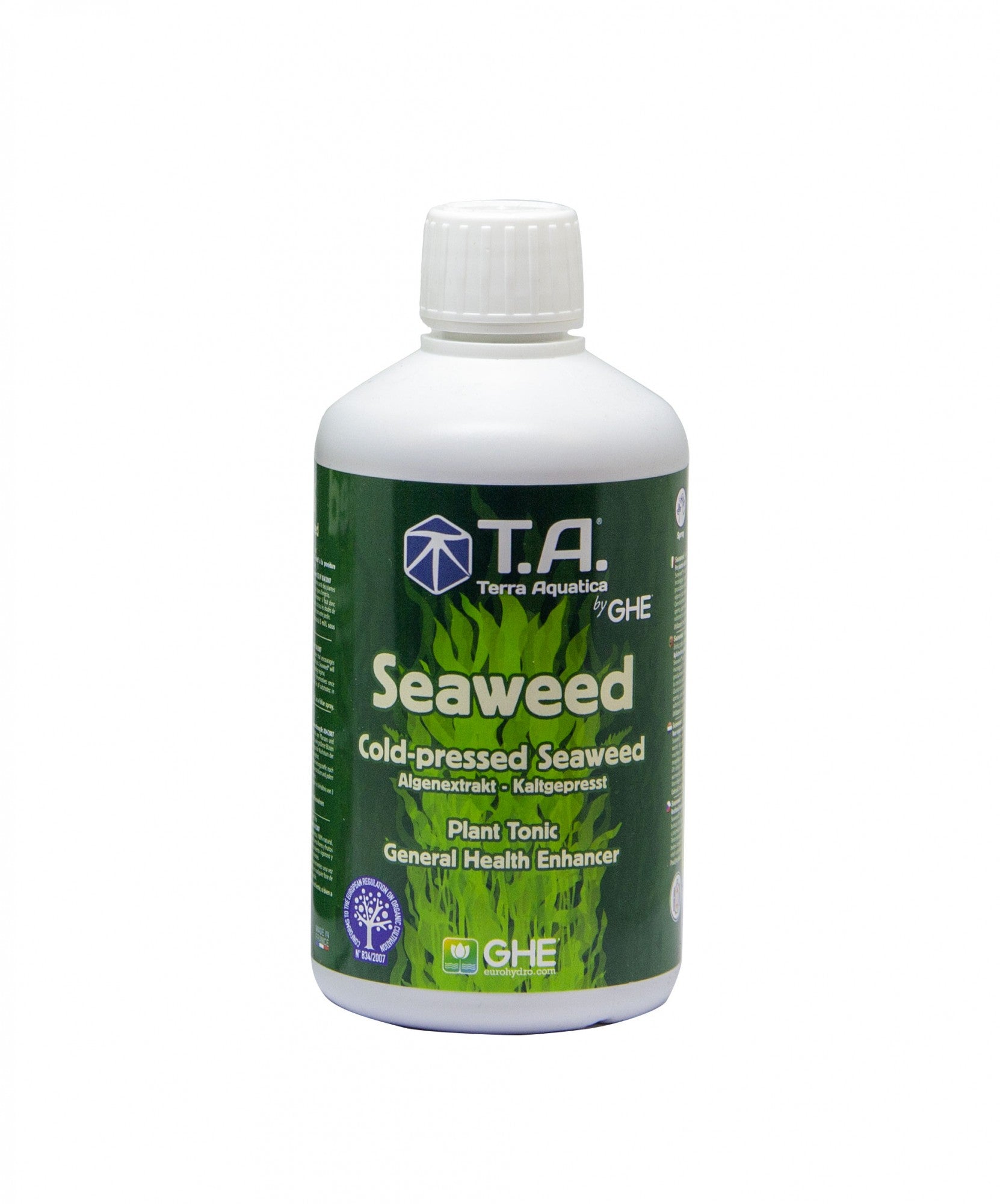 Terra Aquatica Seaweed Organic 500 ml boční pohled
