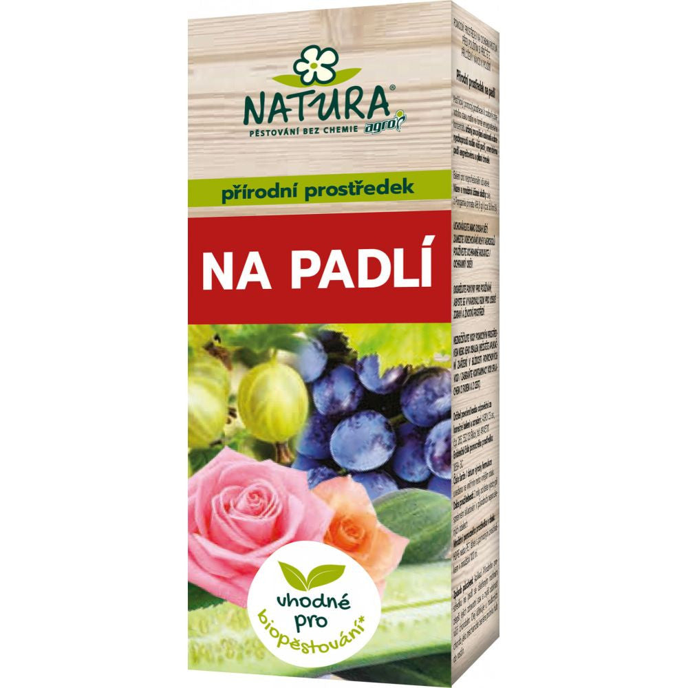 AGRO NATURA Přírodní přípravek na padlí 100 ml, koncentrát pohled zepředu
