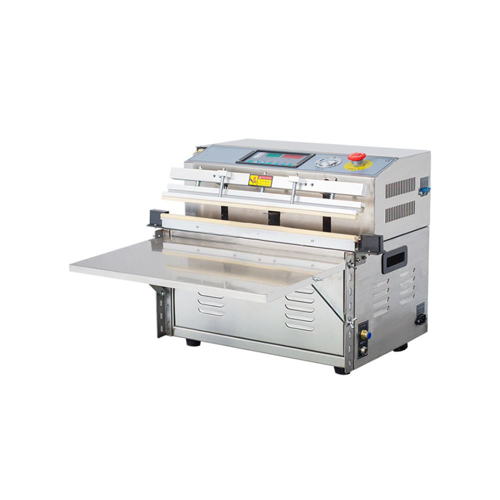 Qnubu Stainless steel NitroVac Sealer Qnubu 50 cm zažehlovací stroj pohled zepředu