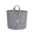 Dirt Bag Grey Textilübertopf 32x32 cm - 22 l Vorderansicht