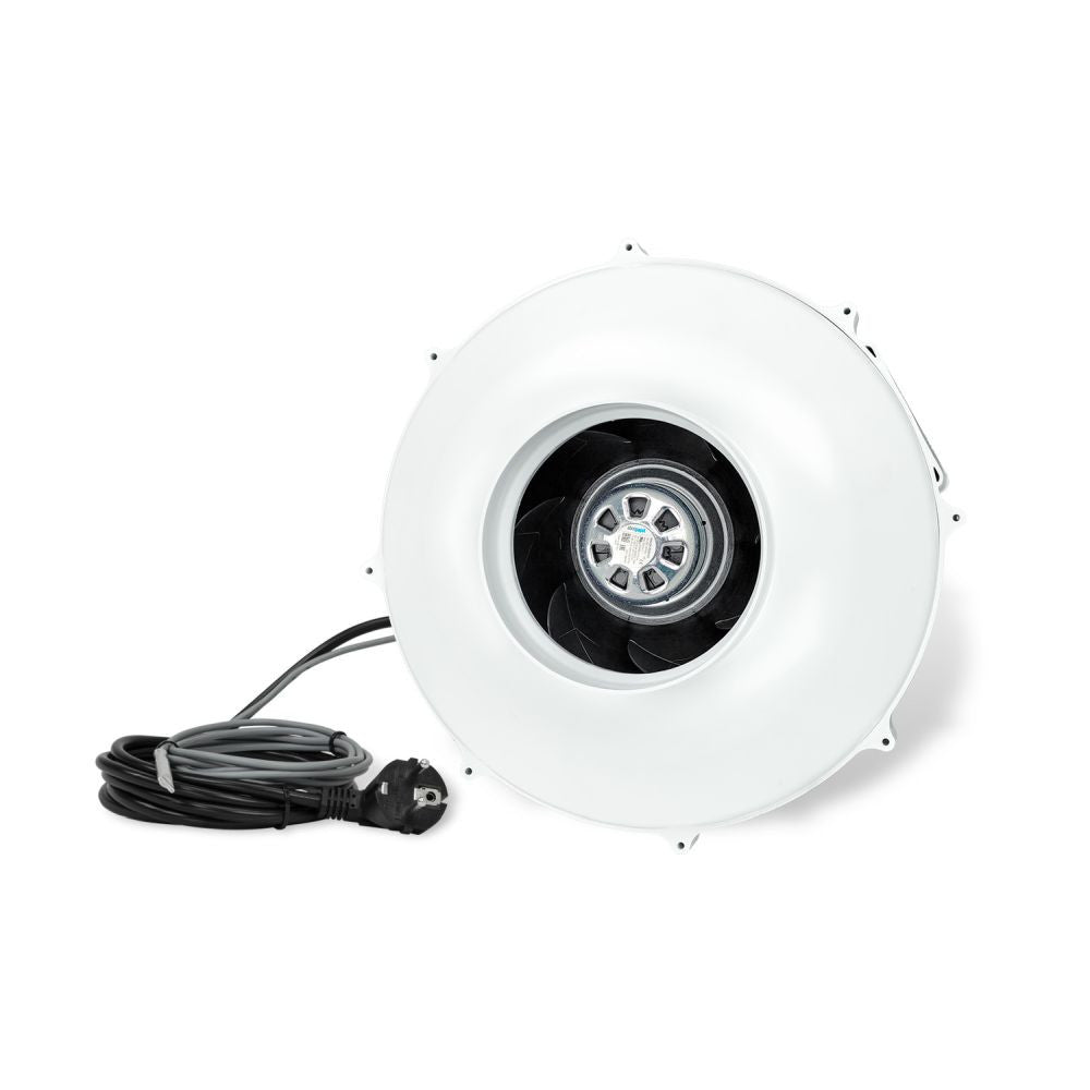 Prima Klima ventilator PK150-EC-TC 150 mm, 1100 m3/h, EC motor en snelheidsregeling op temperatuur achteraanzicht